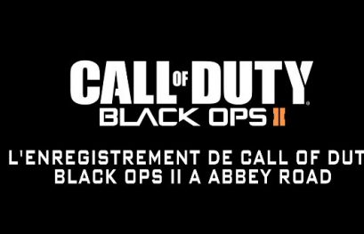 L'enregistrement de Call of Duty : Black Ops 2 à Abbey road