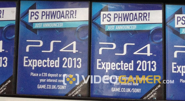 GAME attend la PS4 pour 2013 en Europe