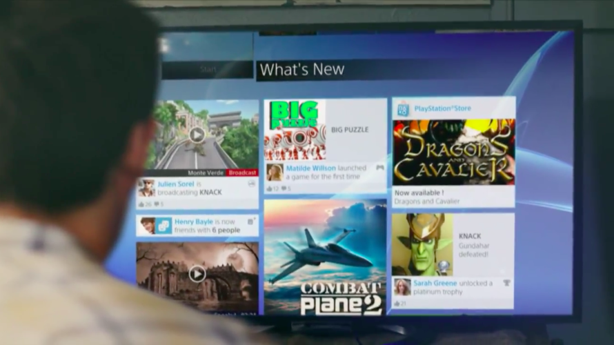 L’interface de la PS4 détaillée dans une vidéo officielle