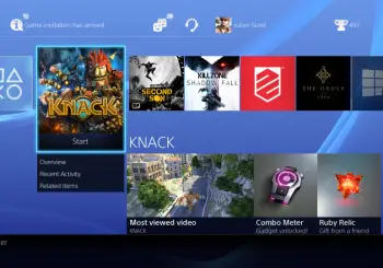 Nouvelles captures d'écran de l'interface de la Playstation 4 et de la Playstation App.