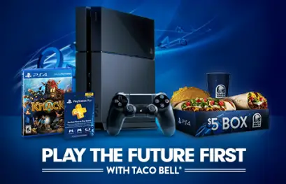 États-Unis : Un concours pour gagner des Playstation 4 en avant-première en partenariat avec Taco Bell