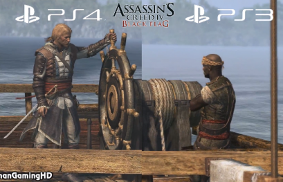 Comparaison des versions PS4 et PS3 d'Assassin's Creed IV