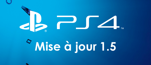 Sony annonce la première la mise à jour 1.5 de la Playstation 4, disponible au lancement