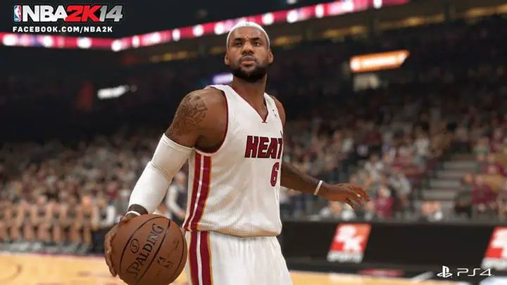 Premier screenshot de NBA 2K14 sur PS4