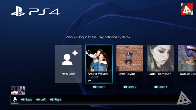 Vidéos de l'interface PS4 directement capturées de l'écran