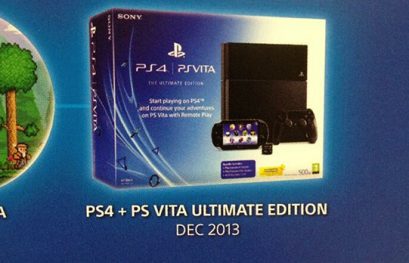 Le bundle PS4 + PS Vita refait surface