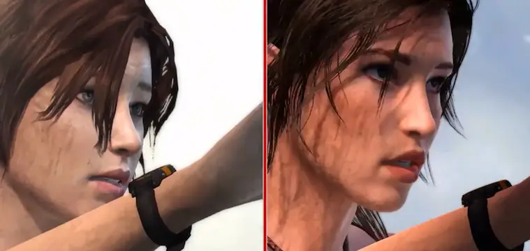 Tomb Raider : vidéo comparative des versions PS4 et PS3