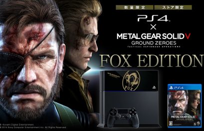 Un pack PS4 édition limitée pour Metal Gear Solid V: Ground Zeroes