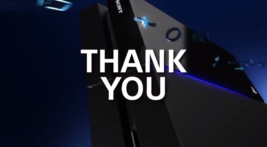 PS4 : Sony remercie ses fans et les développeurs en vidéo
