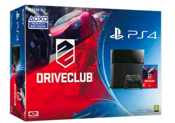 Sony annonce un bundle contenant une PS4 et Driveclub