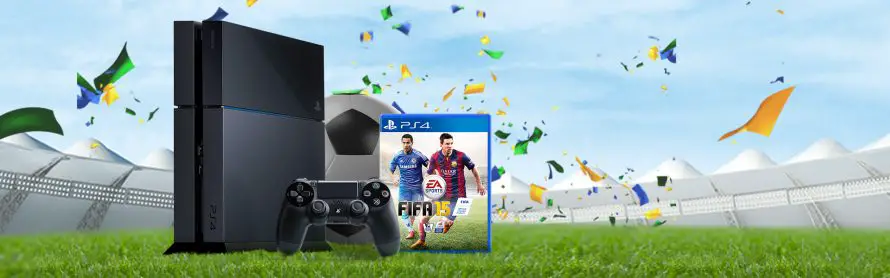 FIFA 15 offert pour tout achat d’une PS4 pendant une durée limitée