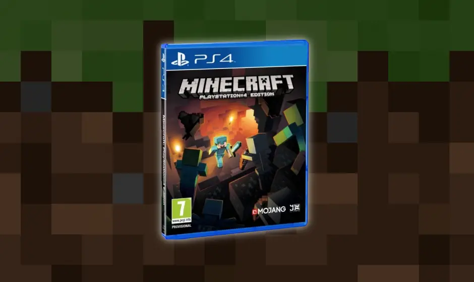 Minecraft PS4 en édition blu-ray pour début octobre