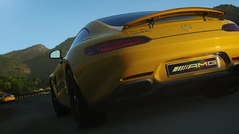 La Mercedes-AMG GT sera dans DriveClub avant sa mise en vente