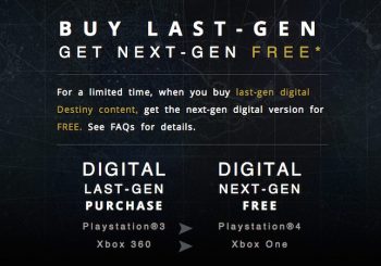 Destiny gratuit sur PS4 si vous possédez la version PS3