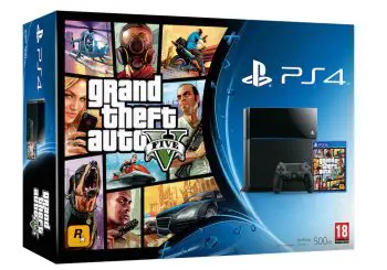 Le pack PS4 + GTA V disponible le 18 novembre  prochain