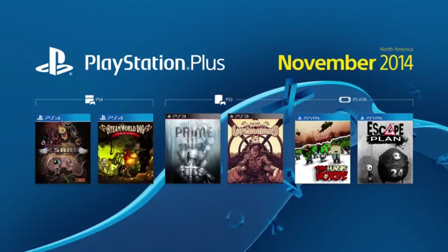 La liste des jeux PS Plus du mois de Novembre dévoilée ?