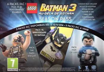 La bande annonce du Season Pass de LEGO Batman 3 : Au-delà de Gotham