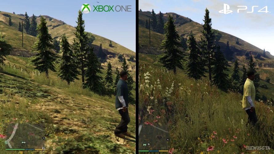 GTA V : une végétation plus dense sur PS4