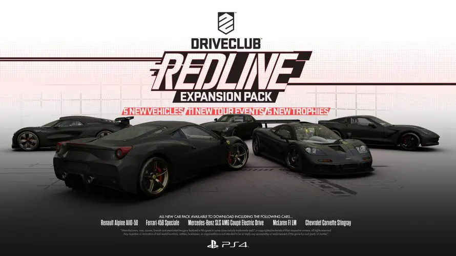 DriveClub : Le DLC Redline daté en vidéo