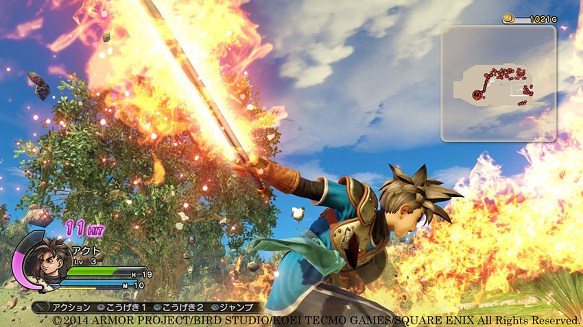 Dragon Quest Heroes : de nouveaux screenshots pleins de couleurs