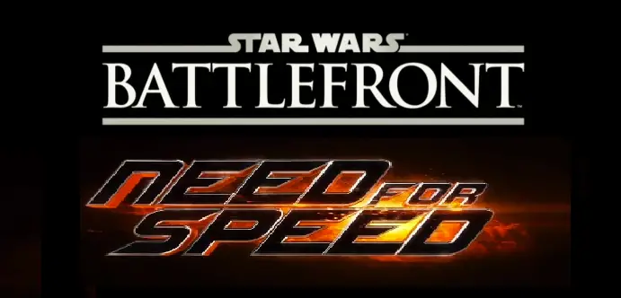 EA confirme Star Wars Battlefront et Need For Speed pour 2015