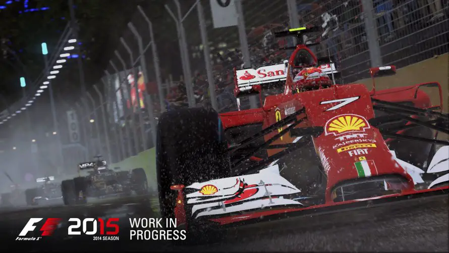 F1 2015 : jaquette, images et date de sortie