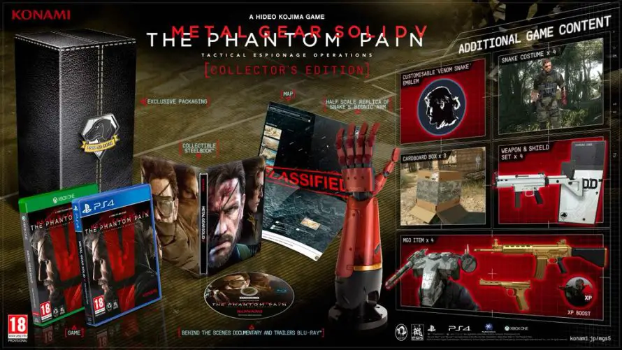 Metal Gear Solid 5 : une édition Day one et collector