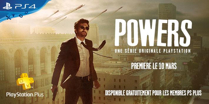 La série Powers disponible gratuitement pour les membres PS+