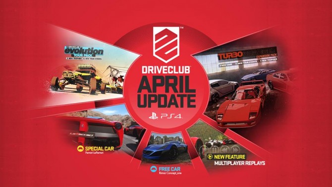 La mise à jour 1.14 de Driveclub arrive demain