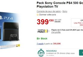 Bon plan : Un pack PS4 + PS TV + 1 jeu pour moins de 400€