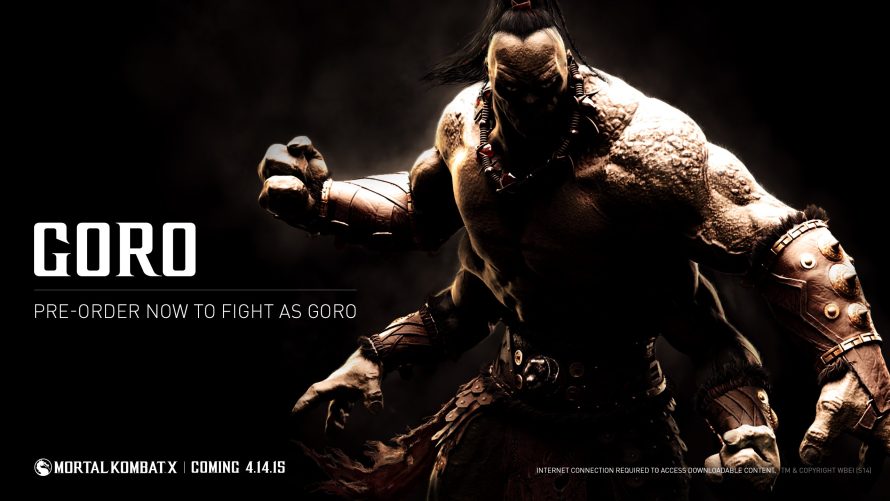 Mortal Kombat : le gameplay de Goro dévoilé en trailer