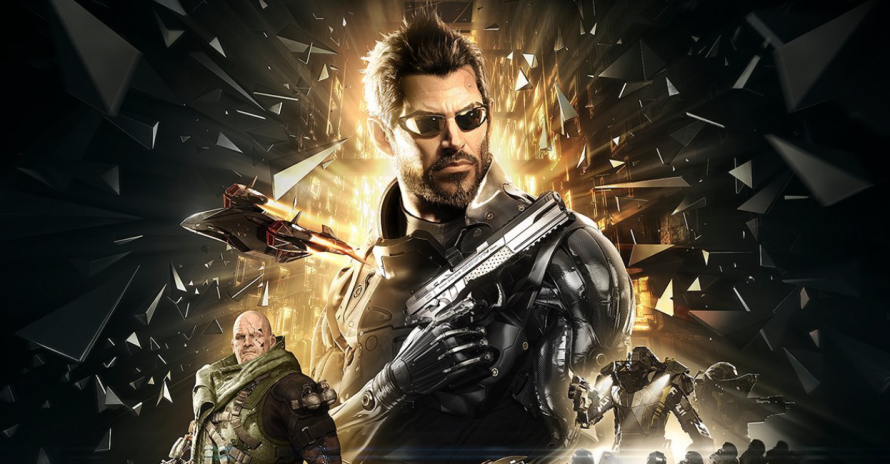 La jaquette PS4 de Deus Ex : Mankind Divided