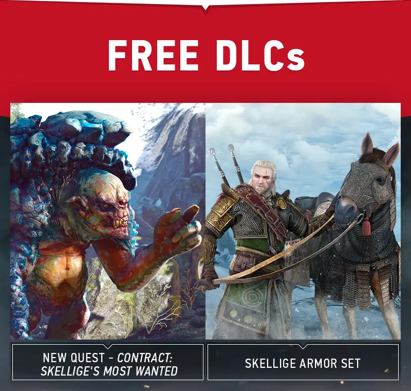 The witcher 3 free dlc