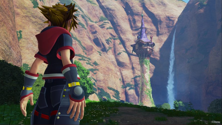 Kingdom Hearts III rend hommage en Final Fantasy VII en image