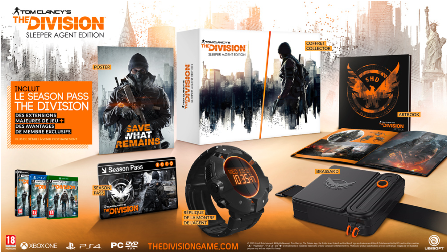 The Division : Deux éditions collectors et un Season Pass