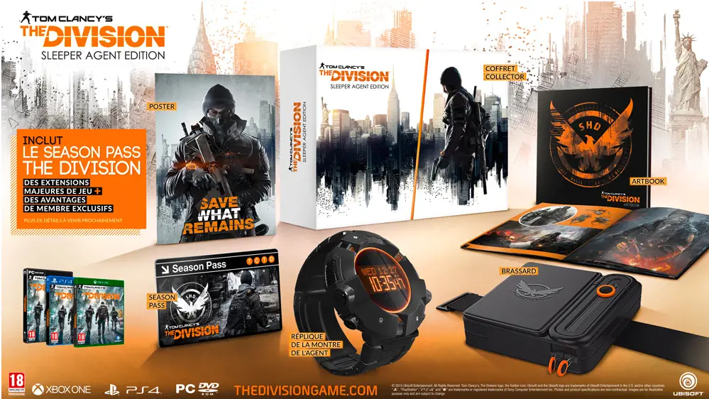 Tom Clancy’s The Division Collector Sleeper Agent