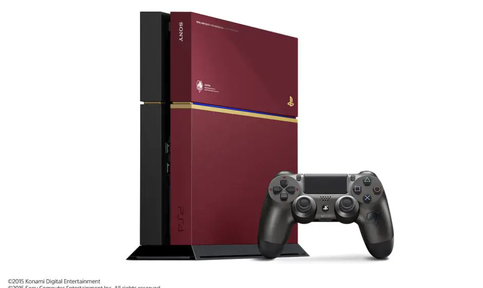 La PlayStation 4 édition limitée MGS V disponible en précommande