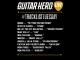 tracklist guitar hero