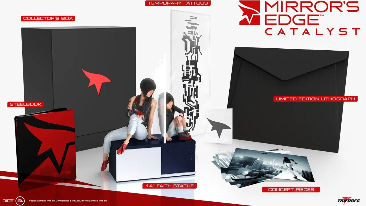 édition collector Mirror's Edge Catalyst Ps4 France