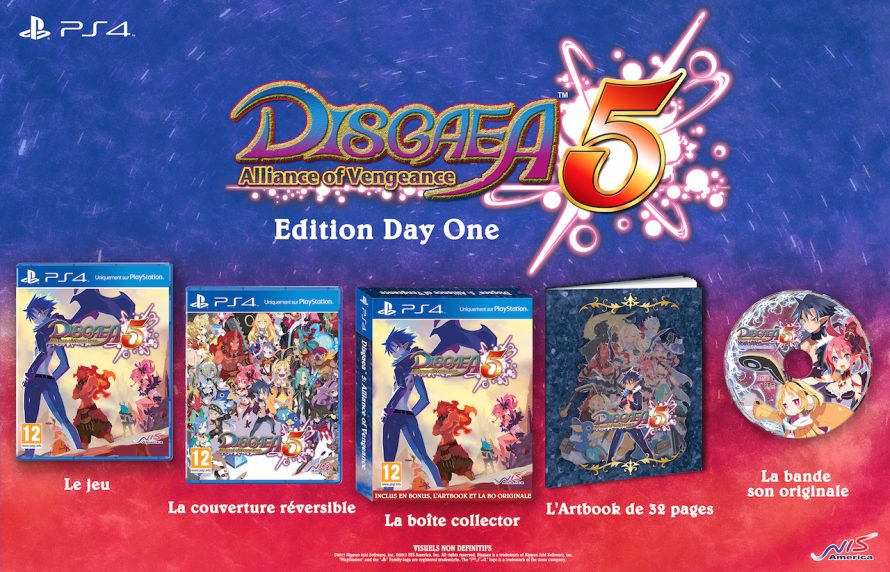 Une Édition Day One pour Disgaea 5: Alliance of Vengeance