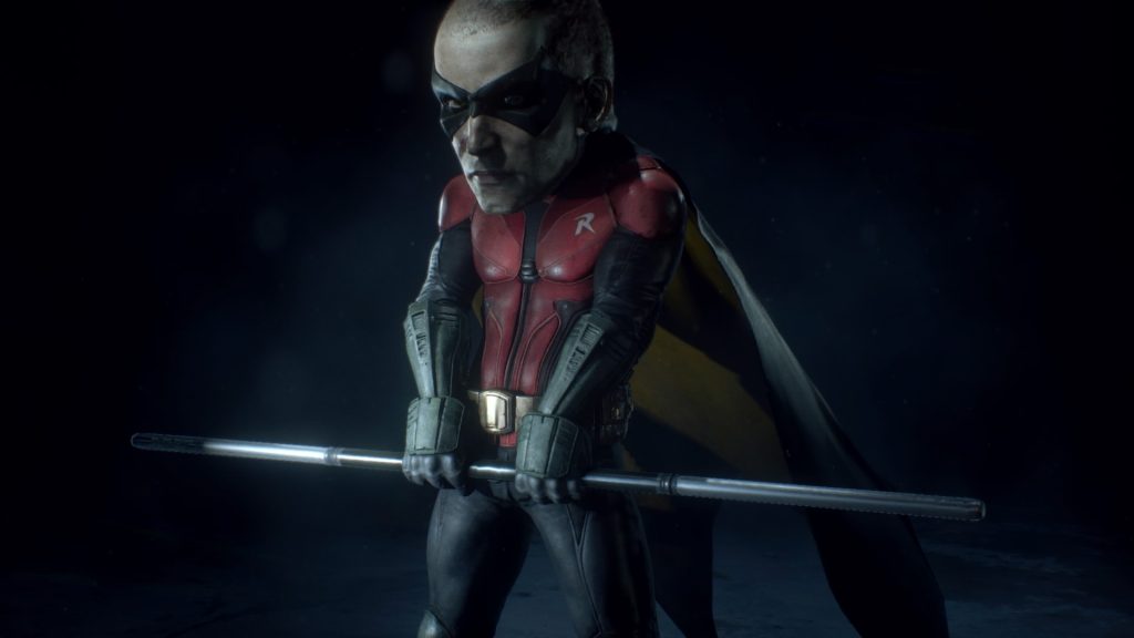 Batman Arkham Knight Big Head Mode