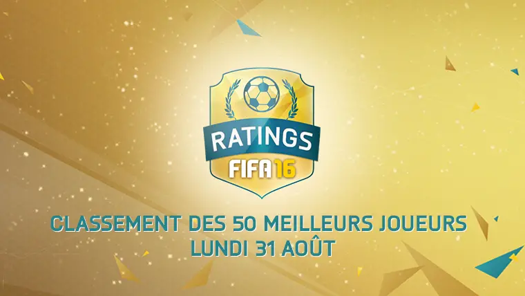 FIFA 16 : le classement des 50 meilleurs joueurs du jeu