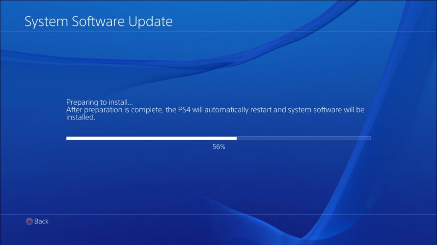 La PS4 reçoit une petite mise à jour et passe en version 3.55