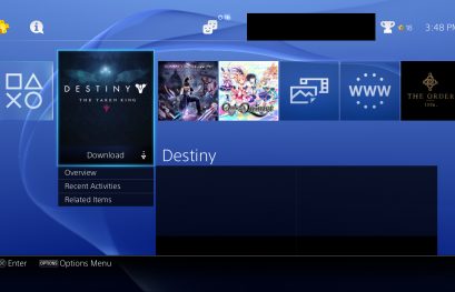 Désactiver les contenus sponsorisés du menu de votre PS4