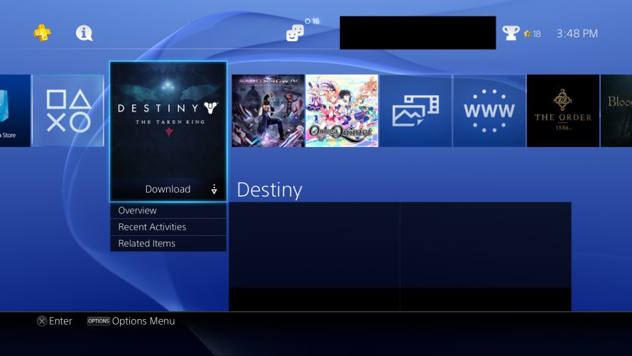 Désactiver les contenus sponsorisés du menu de votre PS4