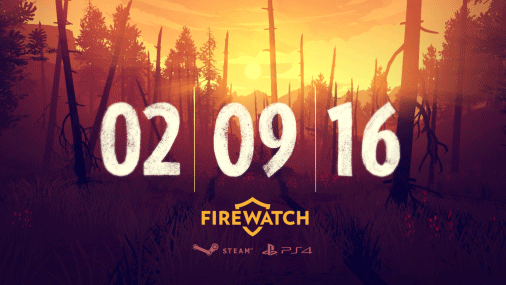Firewatch date de sortie