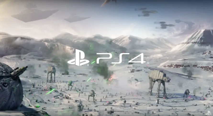 La nouvelle pub PS4 pour la fin d’année avec Star Wars Battlefront