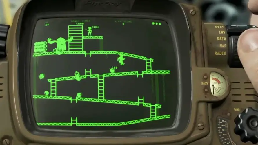 Un easter egg Donkey Kong dans Fallout 4