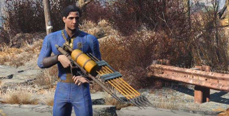 Harpoon Gun Fallout 4