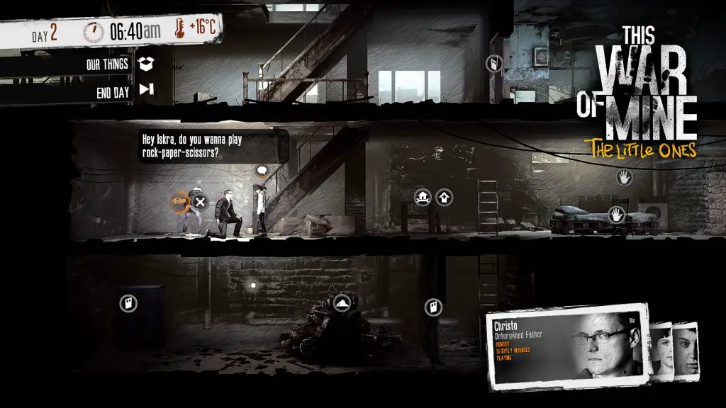 This war of mine the little ones